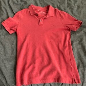 Banana republic men’s salmon/red pique polo size small